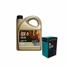 Triple QX TQX VAG 504 507 5W30 Engine Oil 5L Audura Oil Filter Service Kit