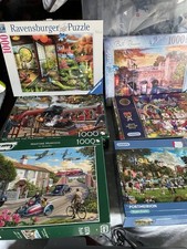 Ravensburger Gibson Falcon 6x1000 Piece Jigsaw Puzzle Bundle Lovely Puzzles