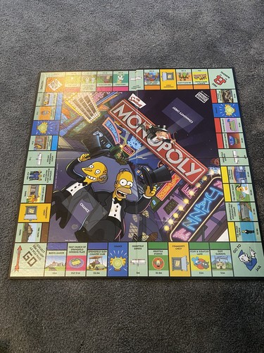 Monopoly the simpsons edition - simpsons,