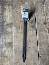 NEW Genuine Harris Reach Decorators Paint Brush 2” 50mm Awkward To Reach Areas