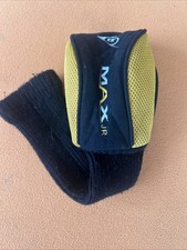 Dunlop Max JR Junior Fairway Wood Golf Headcover Black Yellow  