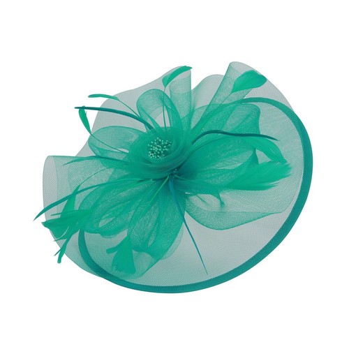 Large wedding fascinator - large,