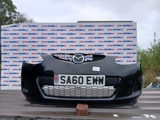 MAZDA 2 HATCHBACK 3DR MK2 DE 2010 BLACK FRONT BUMPER MARKS