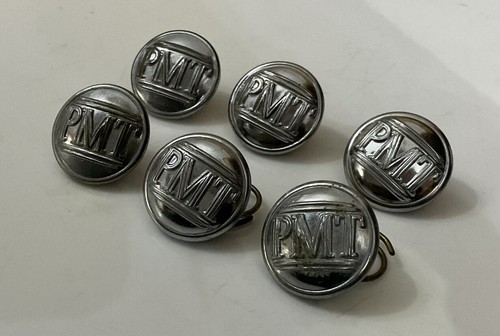 Vintage silver chrome pmt - 6,