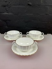 3 x Royal Worcester Fluted