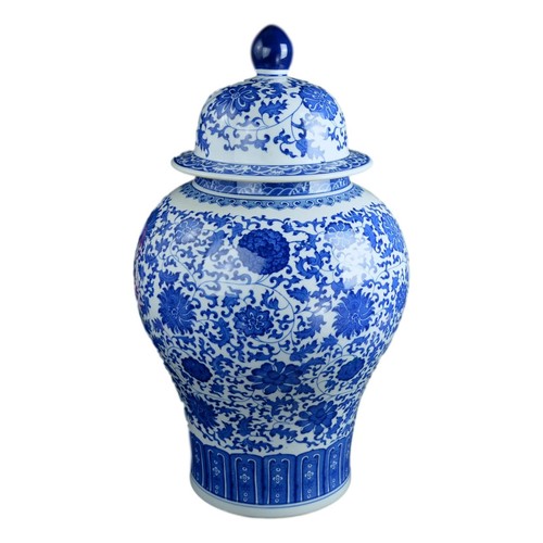 Classic blue and white - 24",