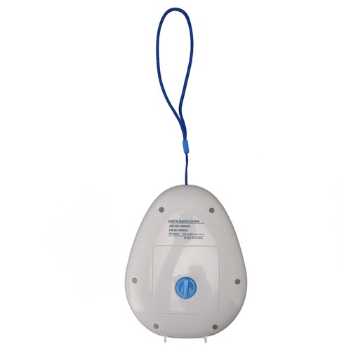 Water resistant shower radio - water-resistant,