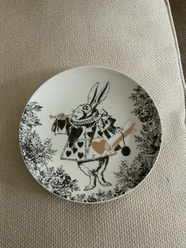 Alice wonderland plate - alice,