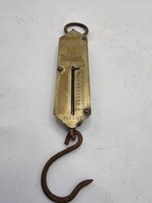 Vintage Salter Improved Spring Balance Scales To Weigh 25lb