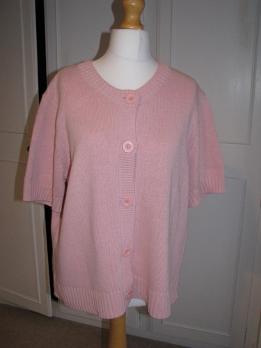 Ladies cardigan light pink - cardigan,,