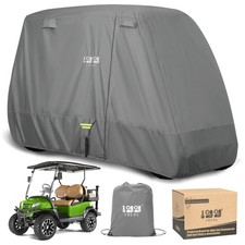 Grey Golf Cart Cover -