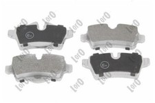 Disc Brake Pad Set Rear Fits