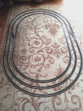Large Hornby OO Gauge 'Triple Oval' Track Layout - Nickel Silver