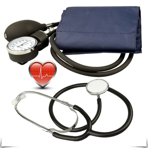 Manual blood pressure monitor - blood,