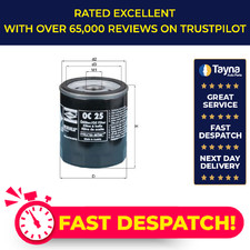 Oil Filter fits BMW 518 E12