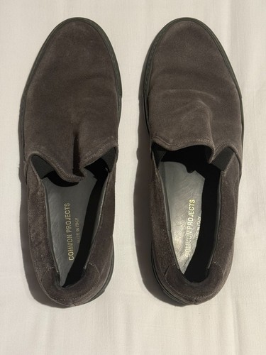Common projects grey suede - common,