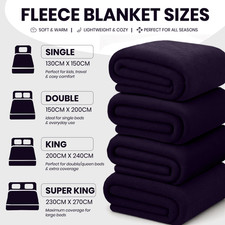 Extra Large Flannel Fleece