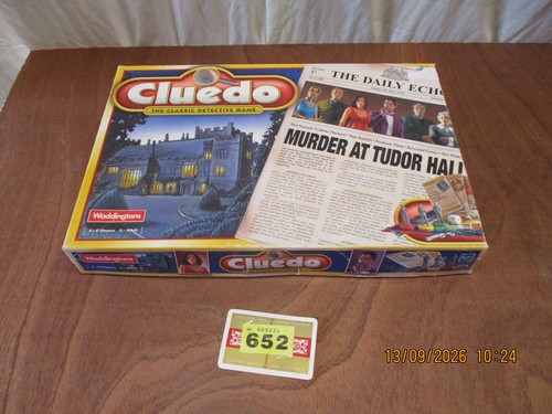 Cluedo the classic detective - cluedo,