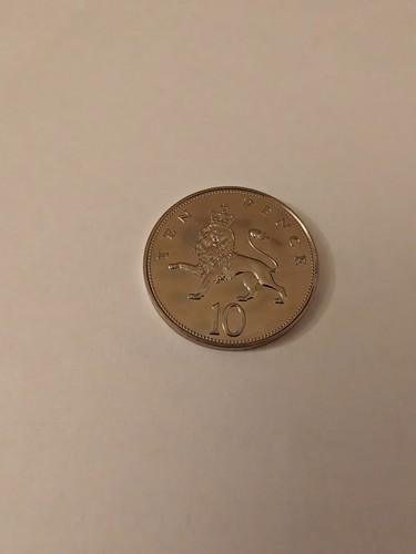 1987 10p ten pence - ten, proof
