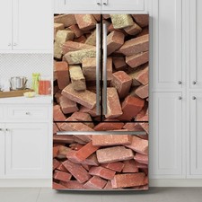 Vintage 1950s Retro Fridge