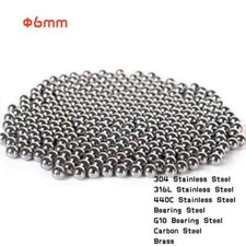 Precision Steel Bearing Balls Smooth Ball Bike Bicyle Repair Multi-material Φ6mm