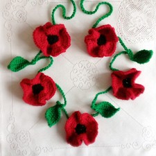 🌺 Crochet Poppy Flower