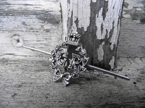 Vintage silver marcasite - vintage, &