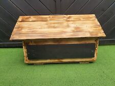 *NEW* Homemade Handmade Wooden Large Egg Box Outdoor Long Egg/Milk Box