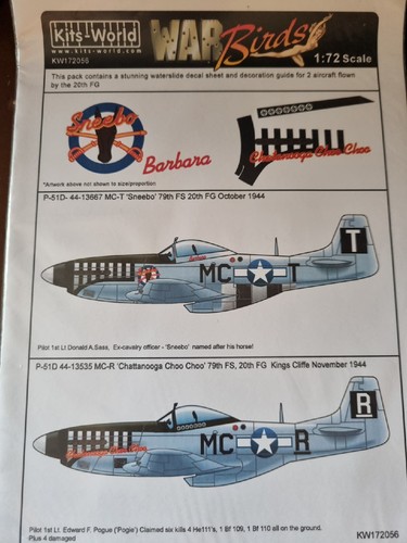 Kits world 51 - 1:72, p-51