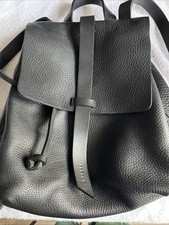 Jigsaw ‘Blake’  Ladies Black Leather Backpack/Handbag/Bag
