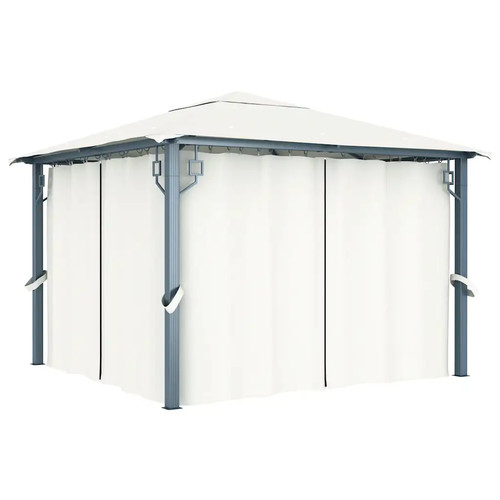 Vidaxl cream gazebo - cream, with