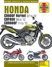 Honda CB600 Hornet, CBF600 &