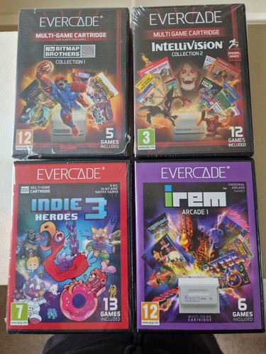 Evercade games bundle - games, new