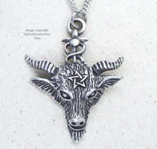 Satanic Horned Baphomet Goat
