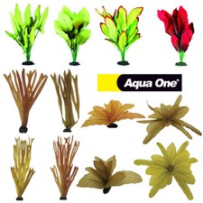 Aqua one silk plants - one,