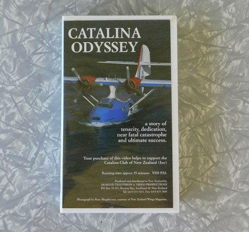 Pby catalina odyssey vhs - catalina, new