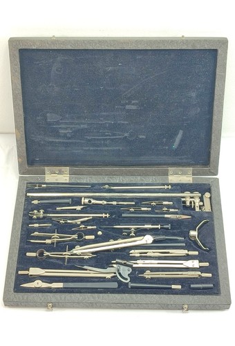 Antique technical geometry - antique,