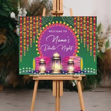 Personalised Dholki Sign