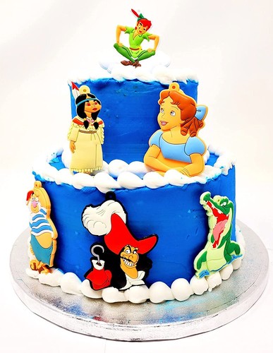 Peter pan cake topper set - pan,