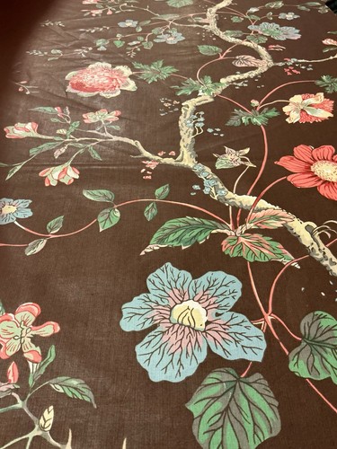 Floral chintz unused - chintz,