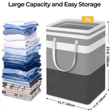 Large Folding Laundry Basket