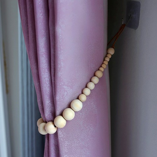 Wooden bead curtain - bead,