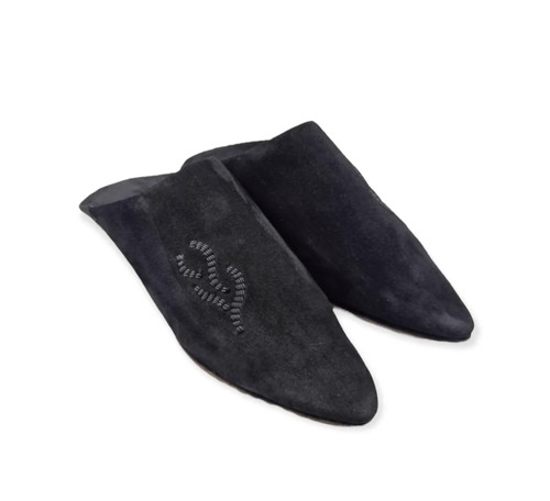 Men genuine suede - men's, leather