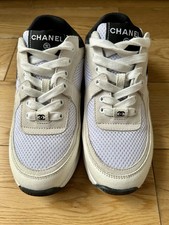 Authentic Chanel Mesh Suede
