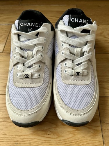 Authentic chanel mesh suede - chanel,