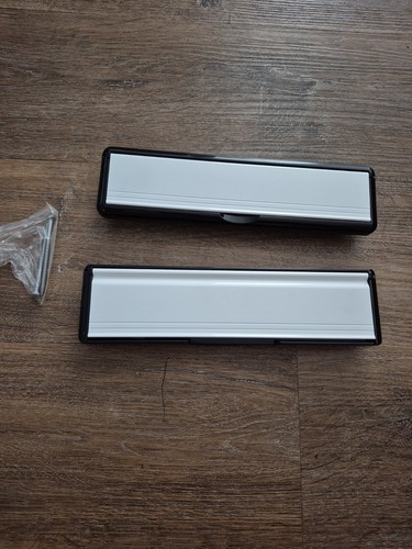 New old stock white letterbox - new,