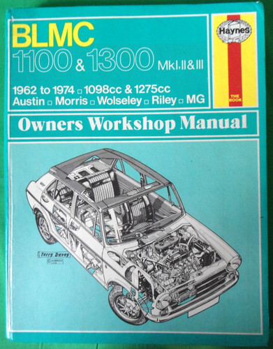 Haynes manual blmc - manual, 1100