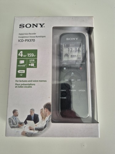 Sony icd px370 - sony, voice