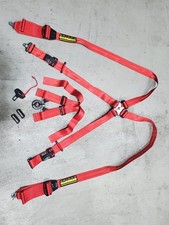 1x Schroth Racing Harness Red Used Excellent Shape 2x2 6-point Used 