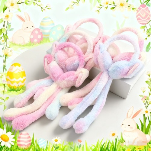 Warm plush earmuffs with - warm,